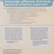 Being a Supervisor: Winning Ways for Early Childhood Professionals