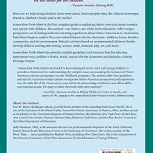 Lessons from Turtle Island: Native Curriculum in Early Childhood Classrooms