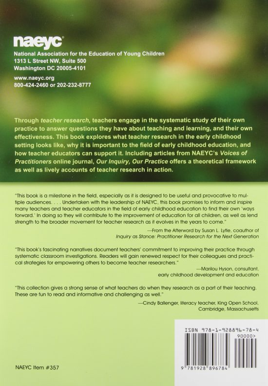 Our Inquiry, Our Practice