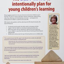 Planning for Play, Observation, and Learning in Preschool and Kindergarten