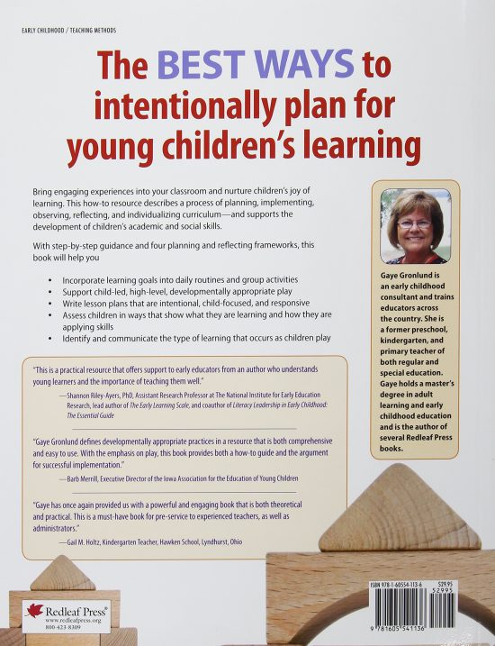 Planning for Play, Observation, and Learning in Preschool and Kindergarten