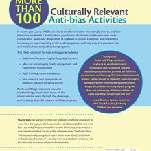 Roots and Wings: Affirming Culture and Preventing Bias in Early Childhood