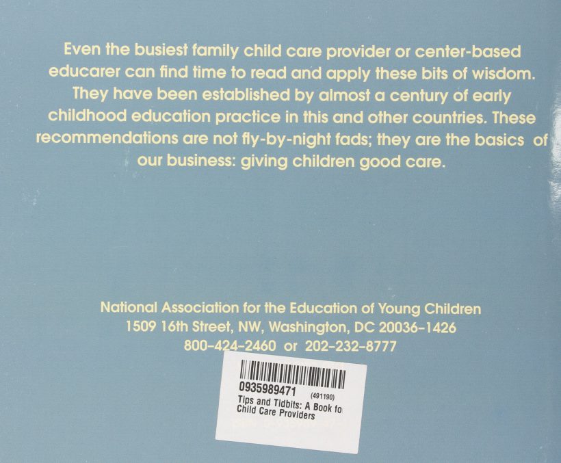 Tips and Tidbits: A Book for Family Day Care Providers