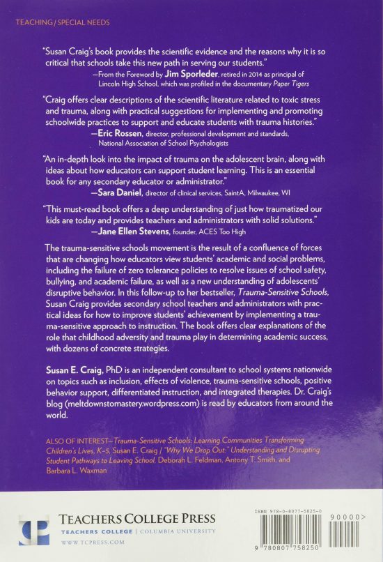 Trauma-Sensitive Schools for the Adolescent Years: Promoting Resiliency and Healing