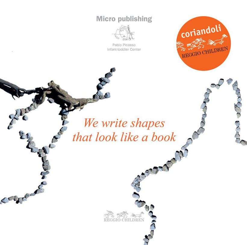 We Write Shapes That Look Like a Book